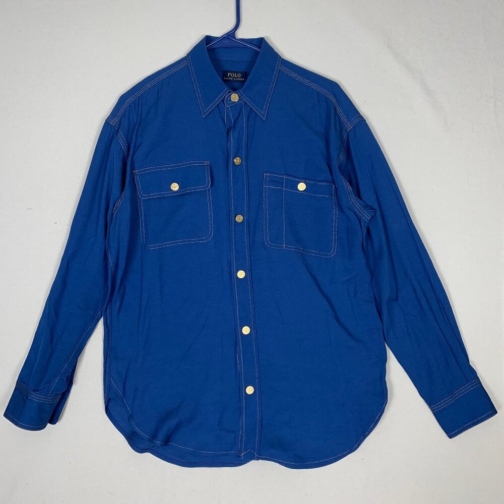Polo by Ralph Lauren Royal Blue Button-Up Shirt
